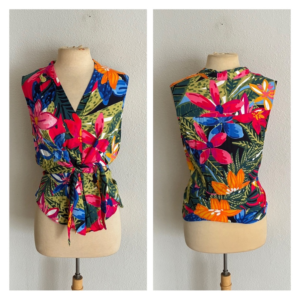 Nic & Zoe floral blouse